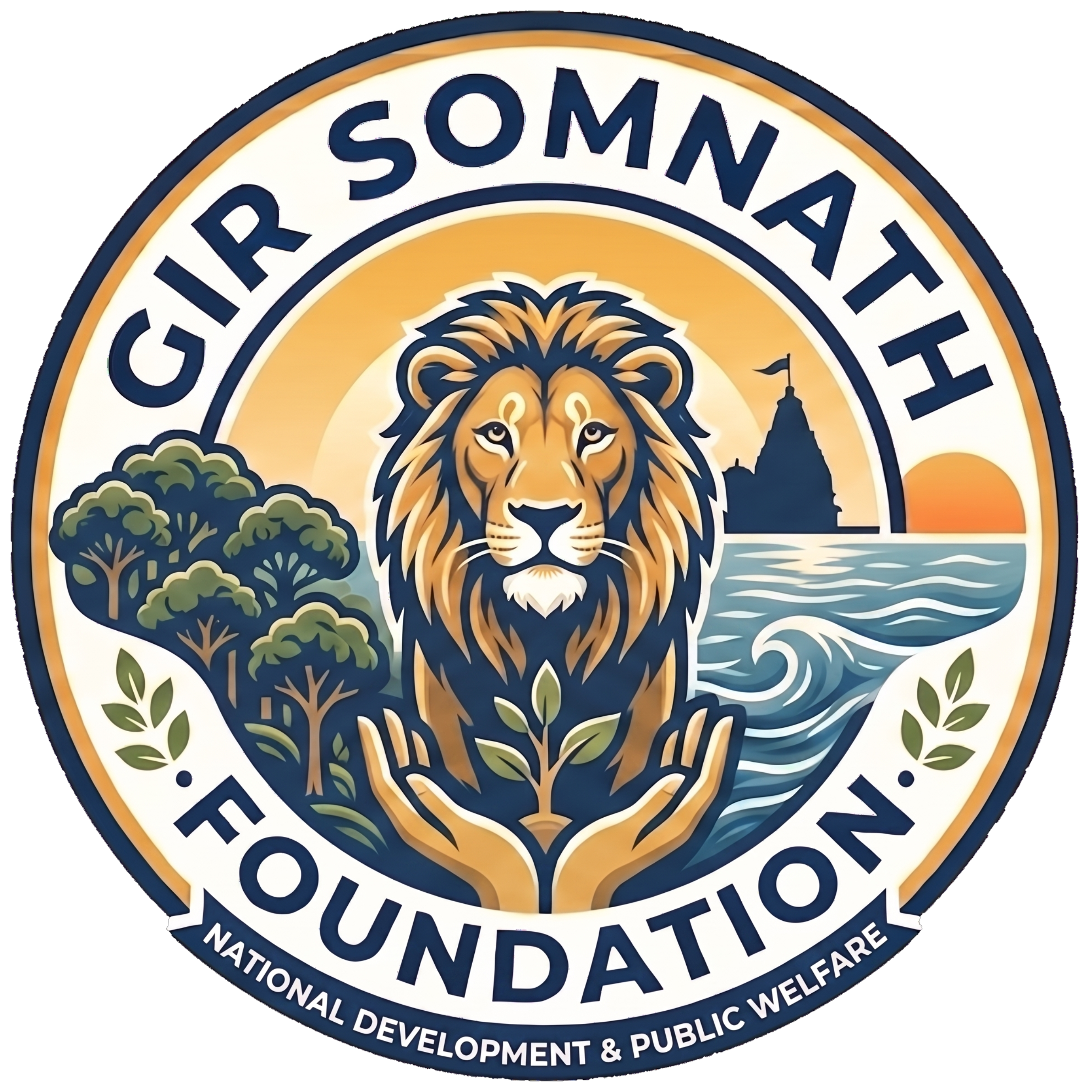 Gir Somnath Foundation Logo